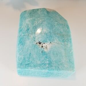 💚 Amazonite Freeform | Soothing Energy for Truth, Calm & Communication